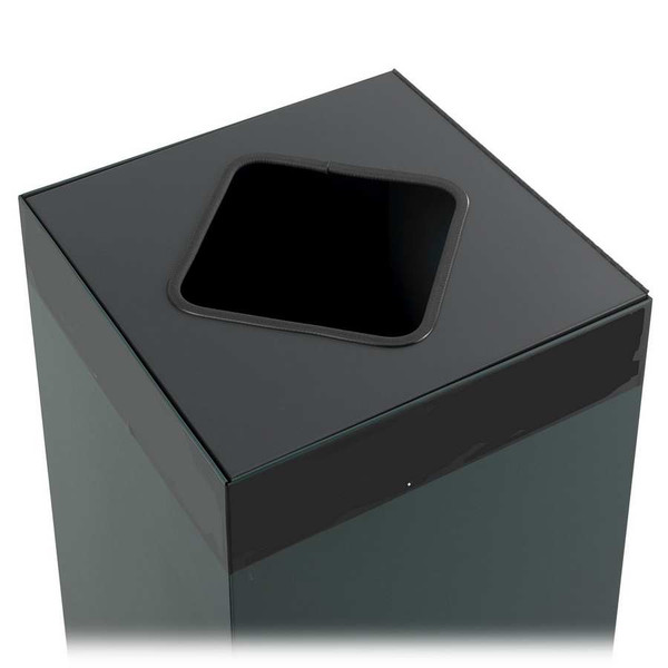 Public Square Receptacle Lid - Square Opening