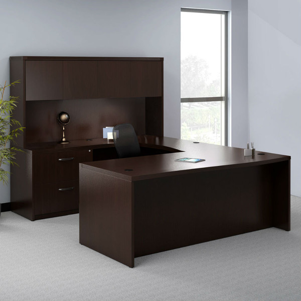 Aberdeen Hutch with Wood Doors