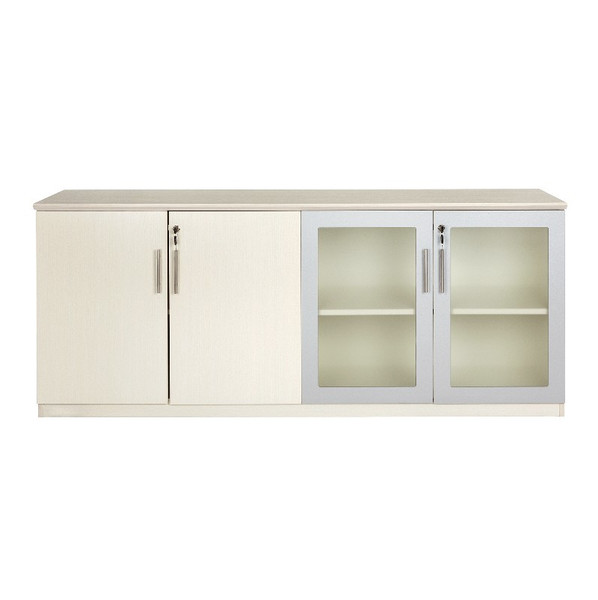 Medina Low Wall Cabinet in Textured Sea Salt