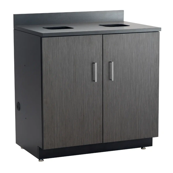 Hospitality Base Cabinet with Waste Receptacles