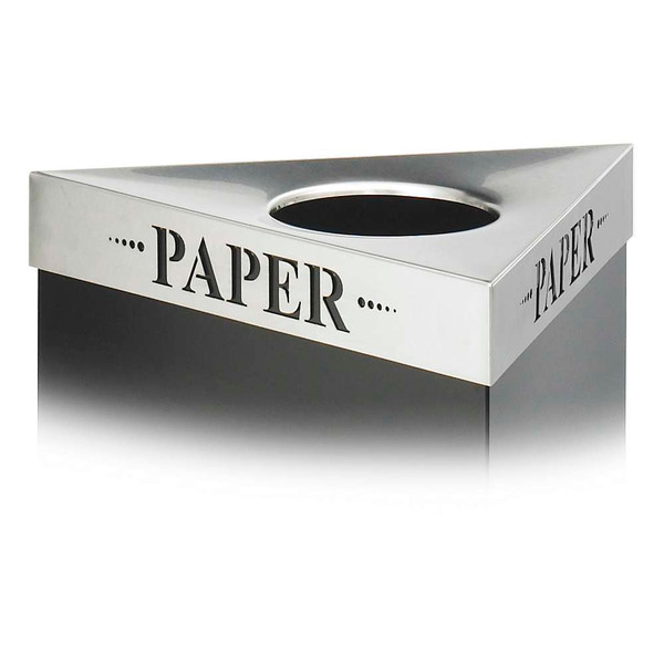 Trifecta Recycling Receptacle - 17 Gallon
