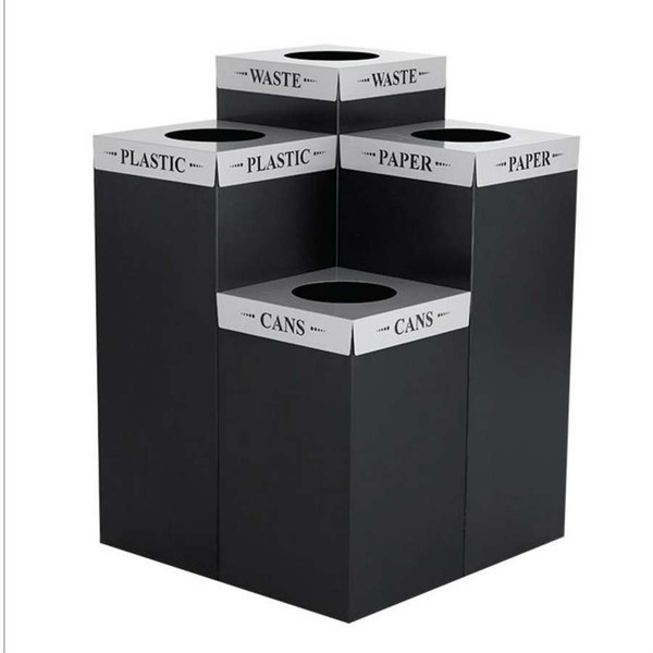 Square-Fecta 25 Gallon Recycling/Waste Receptacle