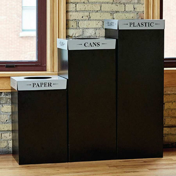 Square-Fecta 37 Gallon Recycling/Waste Receptacle