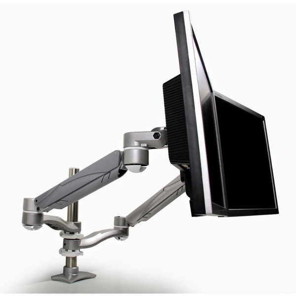 Dual Screen Pole-Mounted Monitor Mount