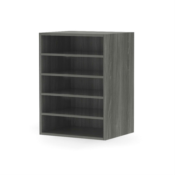 Aberdeen Horizontal Paper Management in Grey Steel