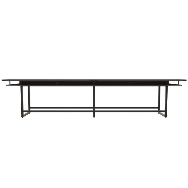 Mirella 16' Standing Height Conference Table in Southern Tobacco