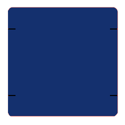Series 1635 Index Label - Dark Blue
