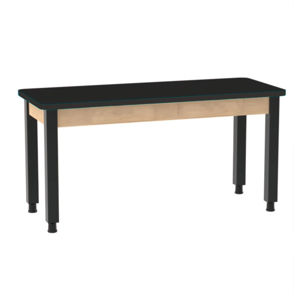 Phenolic Resin Science Work Table – Fixed Steel Leg Series