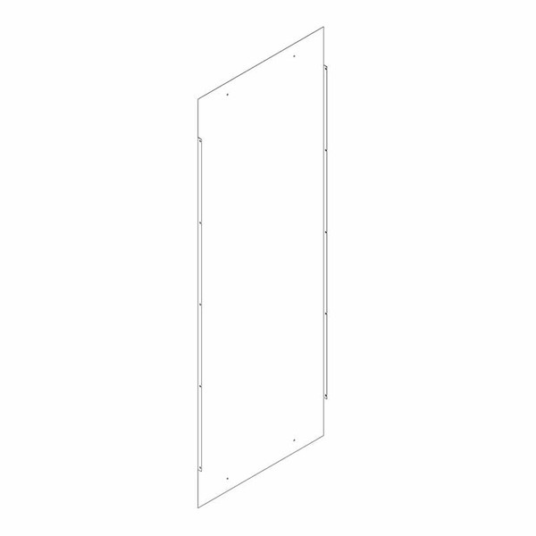 Back Security Panel for Open Medical Shelving