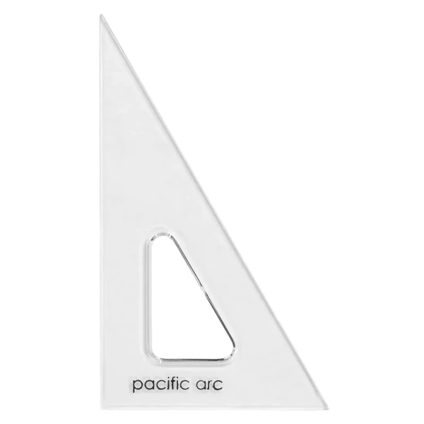 Pacific Arc 30/60 Scholastic Clear Triangle