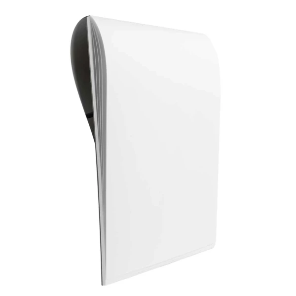 11" x 17" Cotton-Rag Vellum Pad folded over