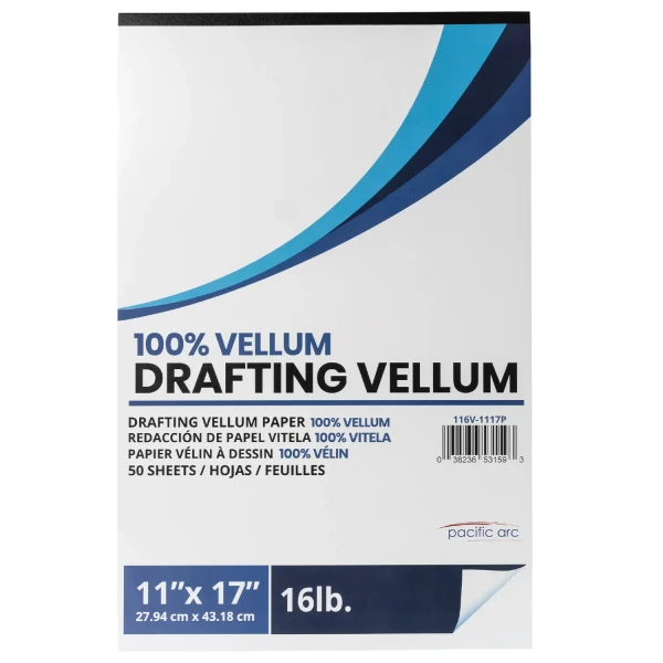 11" x 17" Cotton-Rag Vellum Pad