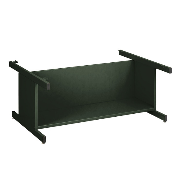 High Flat File Base with Bookshelf