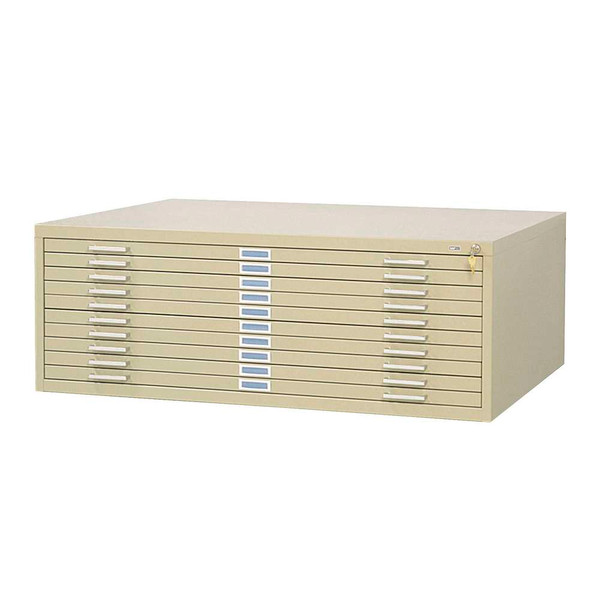 10-Drawer Flat File for 30" x 42" Media