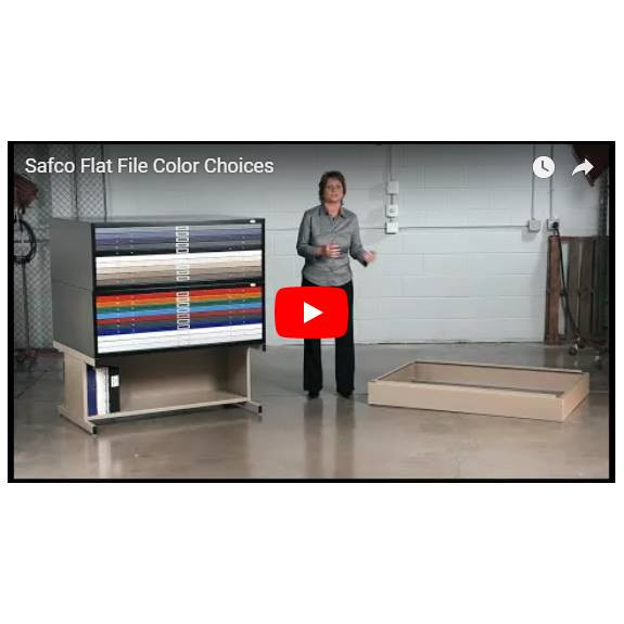 10-Drawer Flat File for 30" x 42" Media