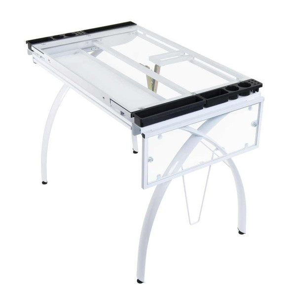 Futura Craft Station with Folding Shelf