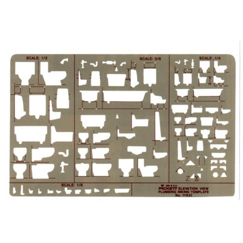 Plumbing Elevation View Template