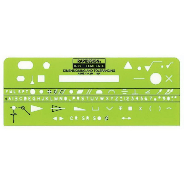 Dimension and Tolerance Template