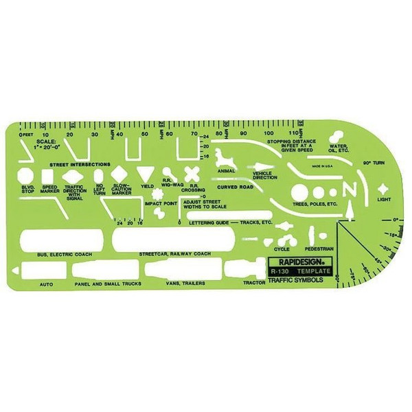 Traffic Symbols Template I