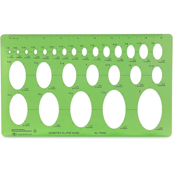 Isometric Ellipse Guide