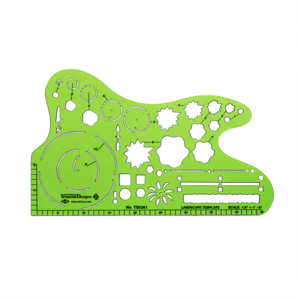 1/8" Scale Landscape Template II