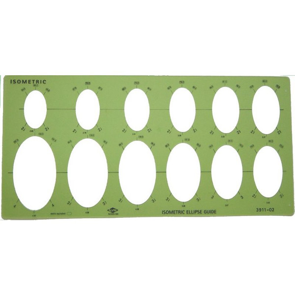 Large Isometric Guide Template
