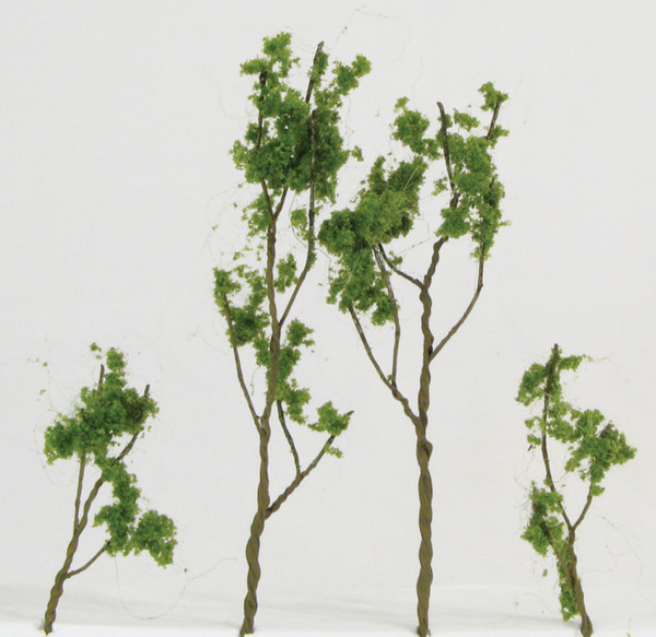 Wire Foliage Trees - Light Green