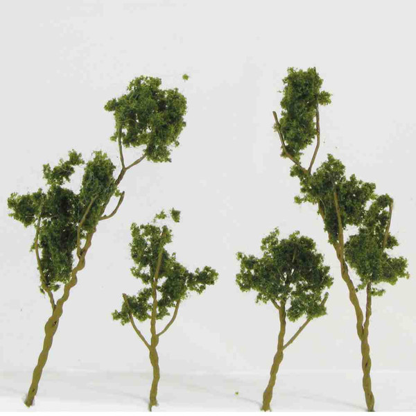 Wire Foliage Trees - Medium Green