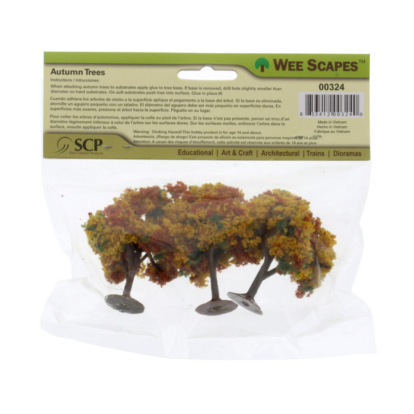 2.25" - 2.5" Autumn Trees