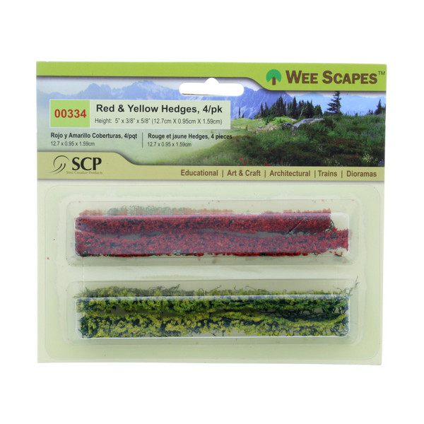 Red & Yellow Flowering Hedges