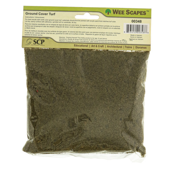 Ground Cover Turf - Earth Color, Coarse