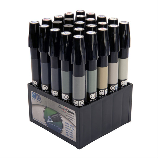 Warm/Cool Greys - Set of 25 AD Markers