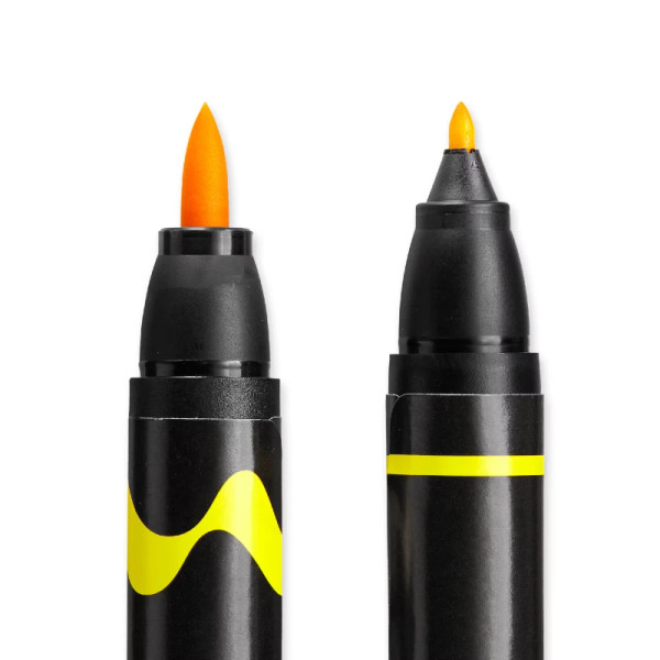 Premier Double-Ended Brush Markers - Set of 12