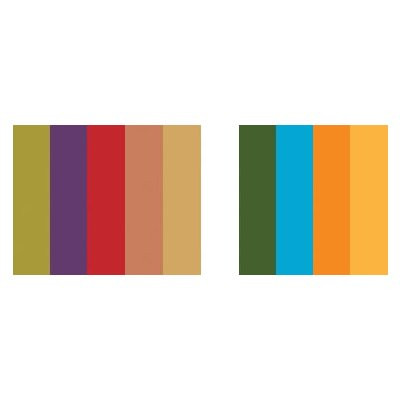 Dual Brush 10-Pen Set - Secondary Colors