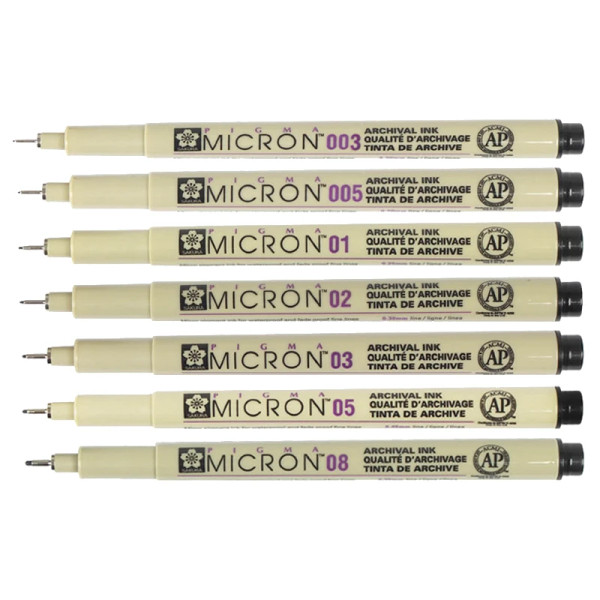Pigma Micron Pens