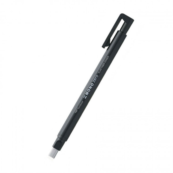 Mono Zero Rectangular Black Eraser