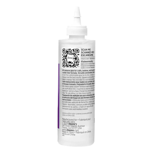 Clear Gel Tacky Glue - 4 oz.