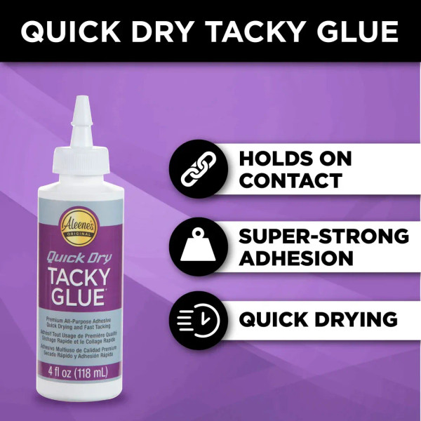 Quick Dry Tacky Glue - 4 oz.