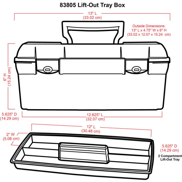 Essentials - Lift-Out Tray Box