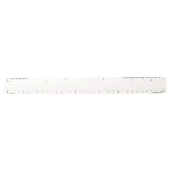12" Four-Bevel Architect Scale