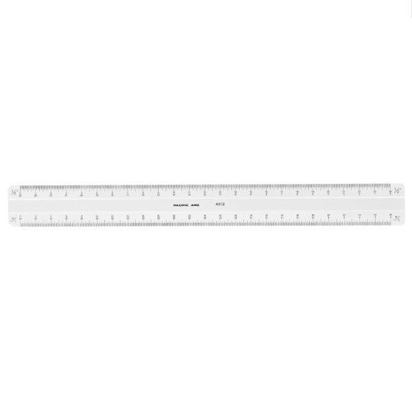 12" Four Bevel Architects Scale