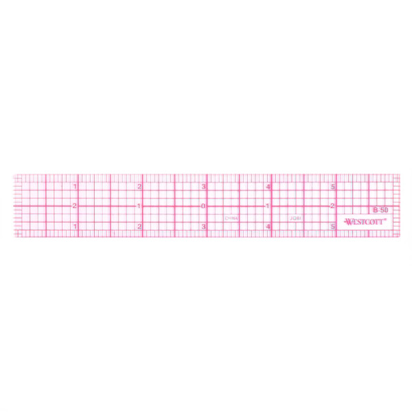 C-THRU 1" x 6" Standard Graph Ruler