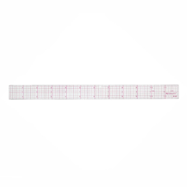 C-THRU 1" x 12" Standard Graph Ruler