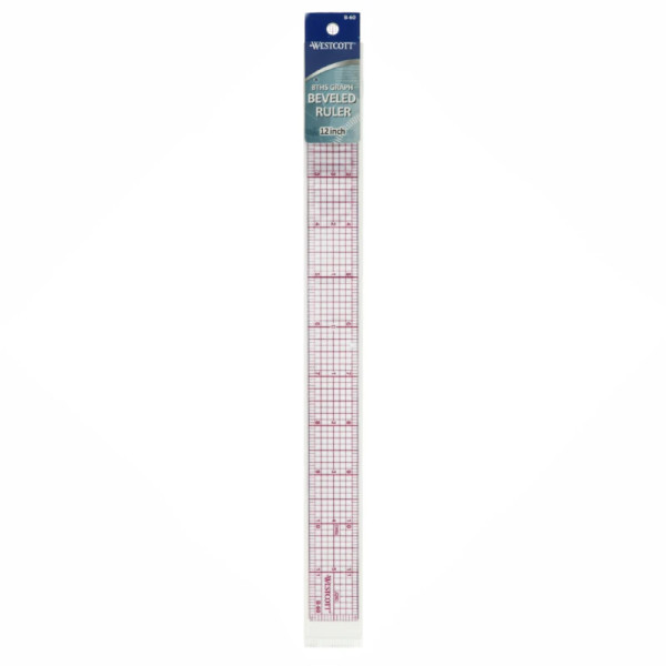 C-THRU 1" x 12" Standard Graph Ruler