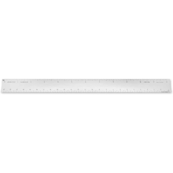 12" Hollow Aluminum (Left to Right) Architect Scale 