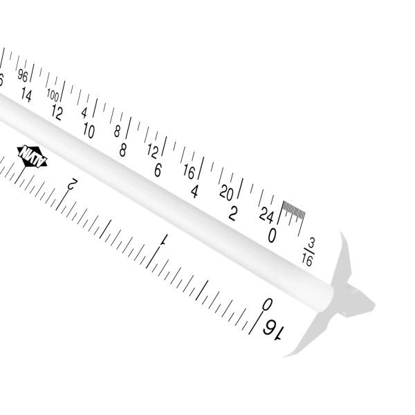 12" Scholastic Architectural Scale