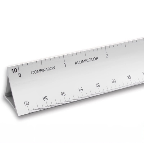 12" Hollow Aluminum Combination Scale