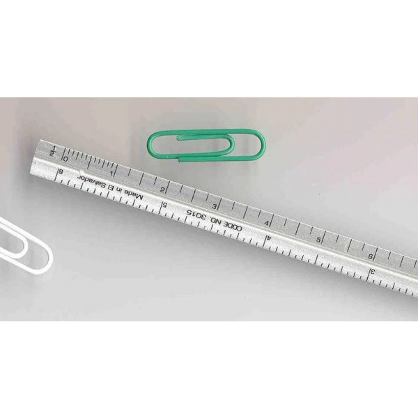 15cm Aluminum Metric Architect Pocket Scale