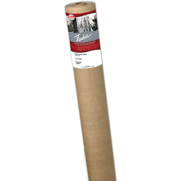 Artist Series 568 Raw Cotton 7 oz. Unprimed Canvas Rolls
