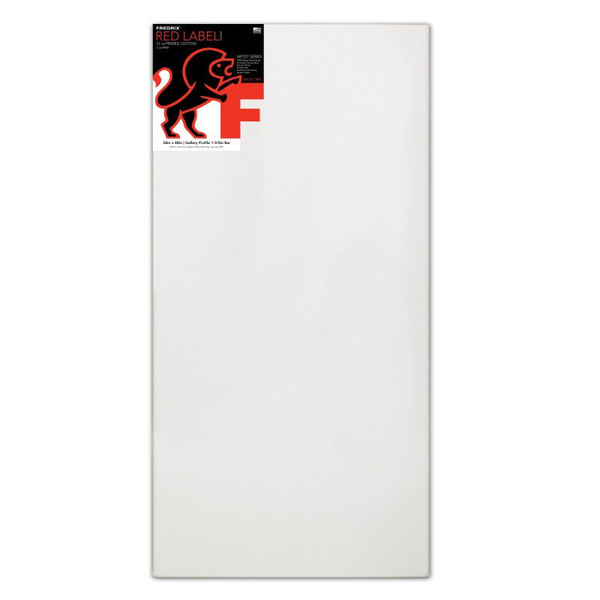 Artist Series Red Label 12 oz. Primed Cotton Stretched Canvas - Gallery Profile